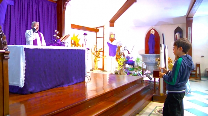 VIA CRUCIS ANIMATA DAI BAMBINI E RAGAZZI DEL CATECHISMO - Parrocchia San Gregorio Magno