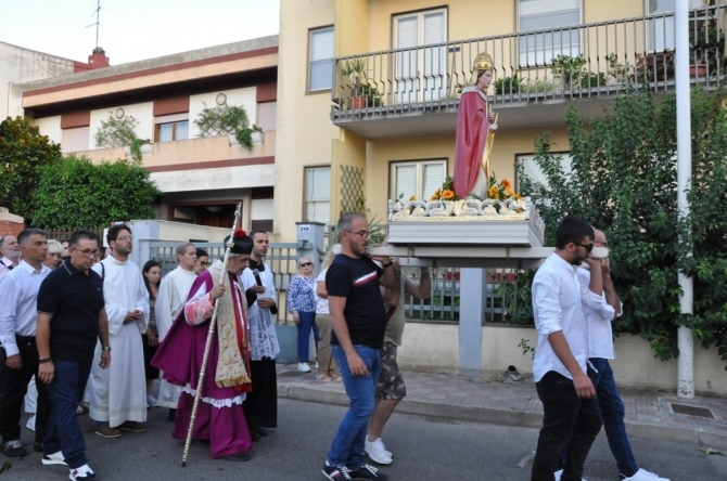 SECONDA GIORNATA DEI FESTEGGIAMENTI 31 AGOSTO PROCESSIONE SOLENNE - Parrocchia San Gregorio Magno